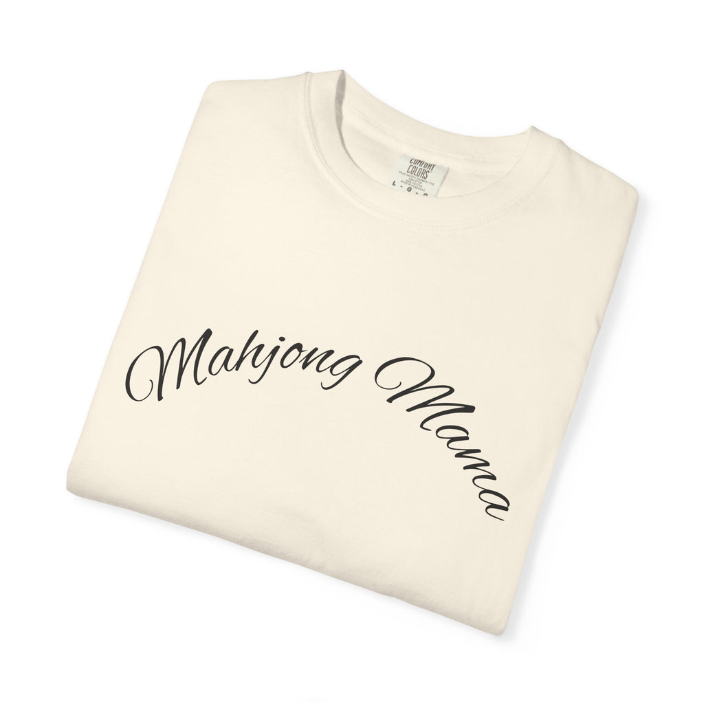 Mahjong Mama T-Shirt — Casual Women's Mahjong Tee, Perfect Gift for Mahjong Lovers