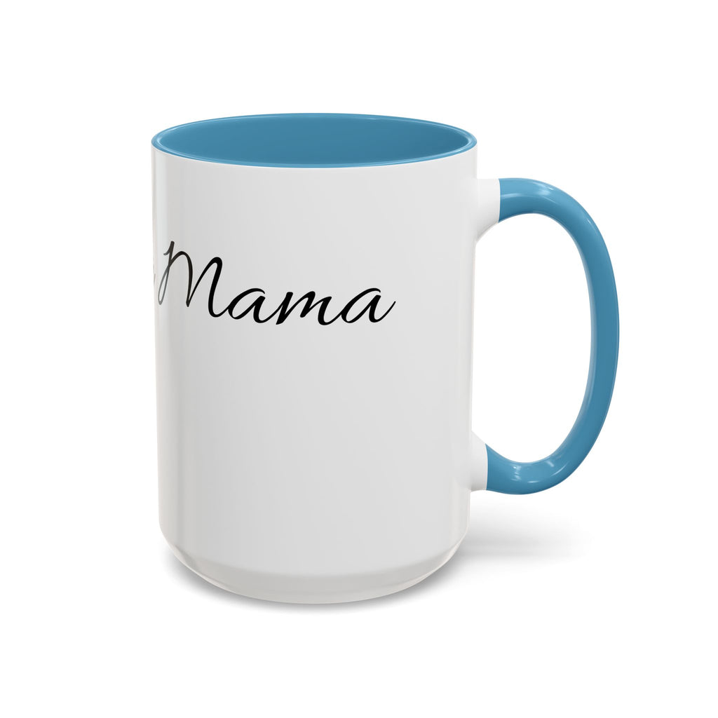'Mahjong Mama' Coffee Mug – Elegant Script Accent Mug for Moms (11/15oz)