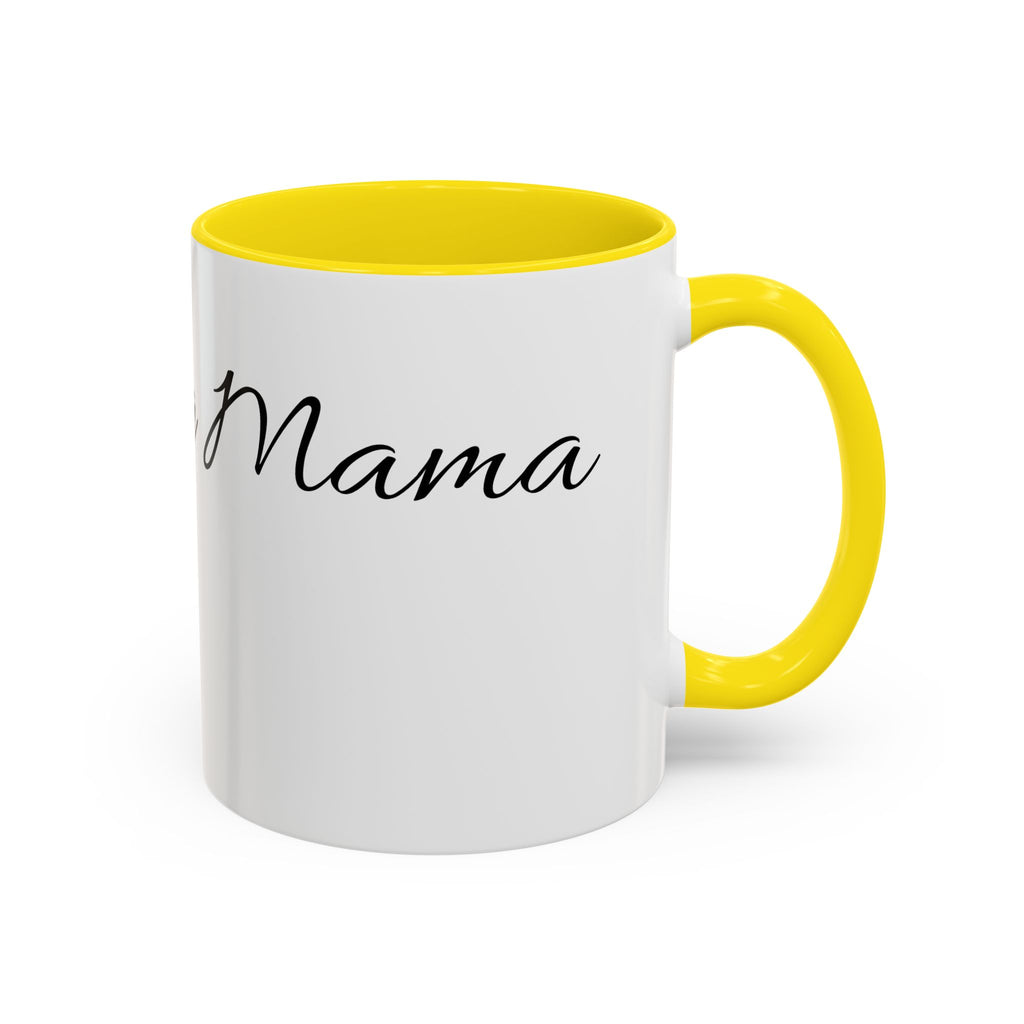 'Mahjong Mama' Coffee Mug – Elegant Script Accent Mug for Moms (11/15oz)