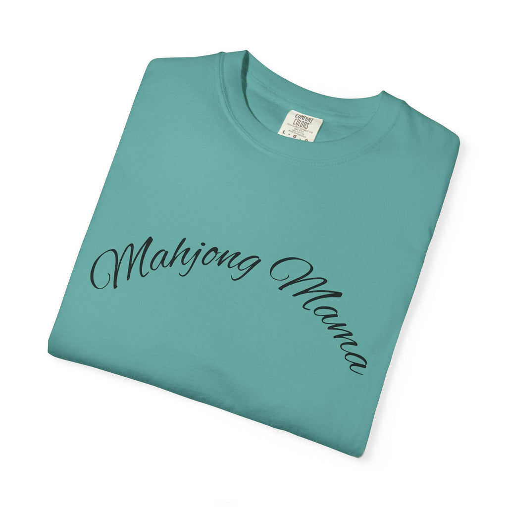 Mahjong Mama T-Shirt — Casual Women's Mahjong Tee, Perfect Gift for Mahjong Lovers
