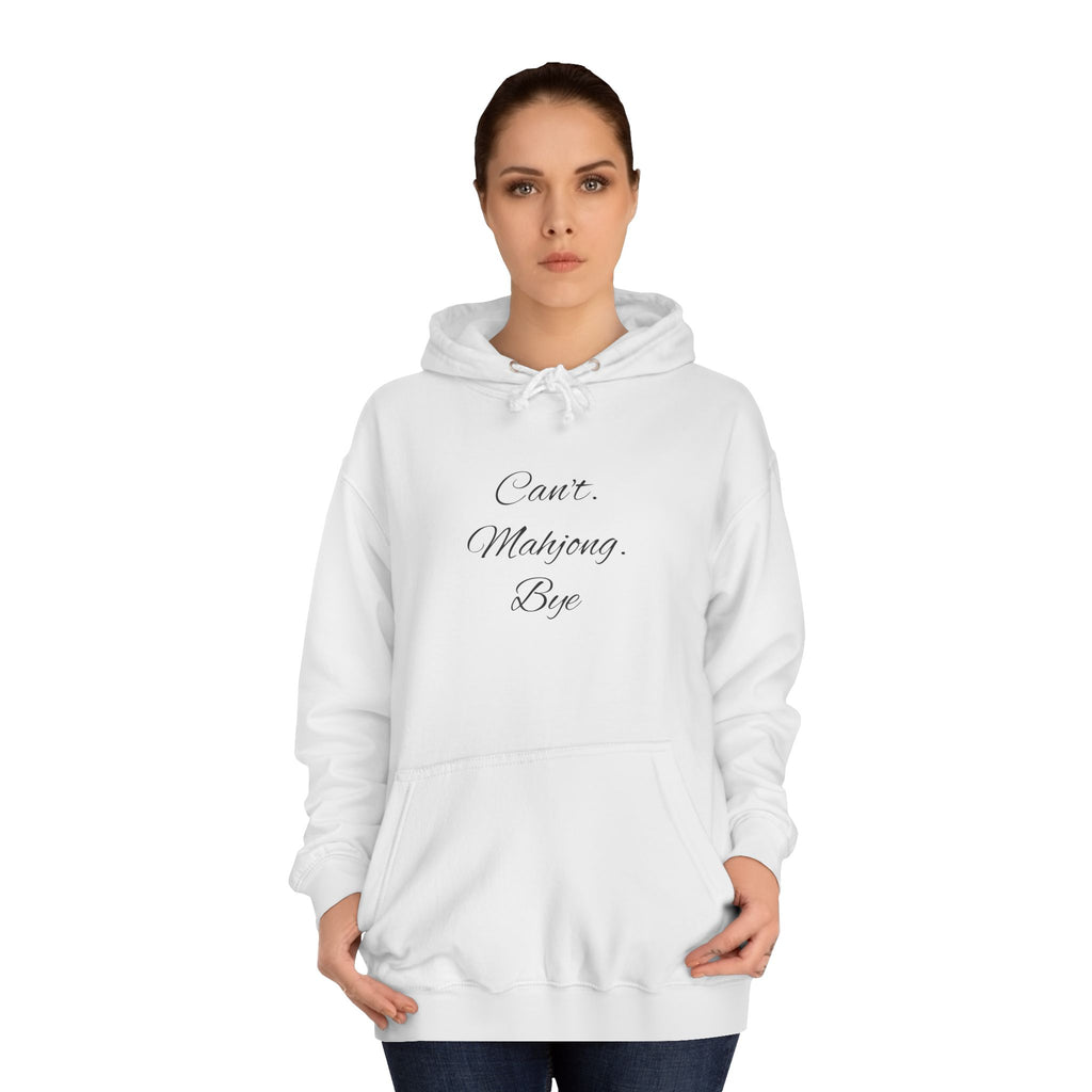 'Can't. Mahjong. Bye' Classic Hoodie