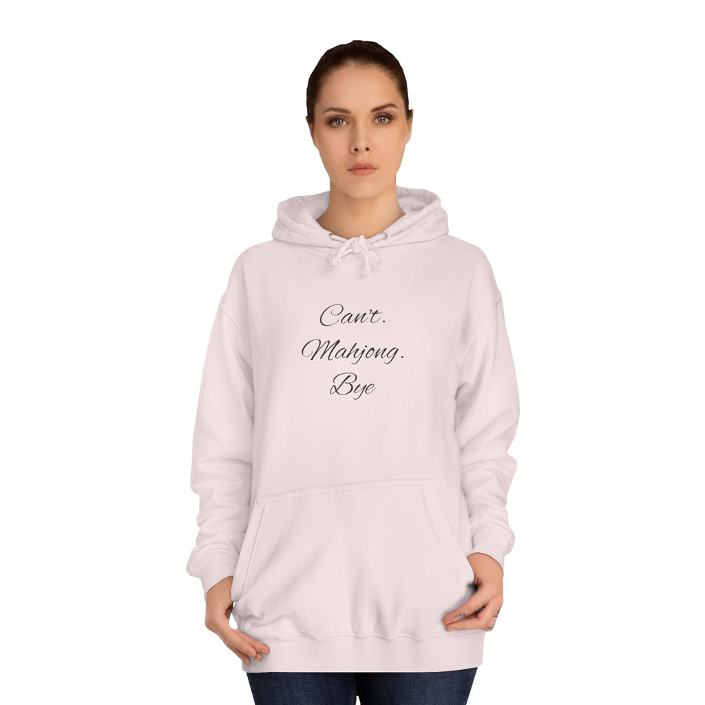 'Can't. Mahjong. Bye' Classic Hoodie