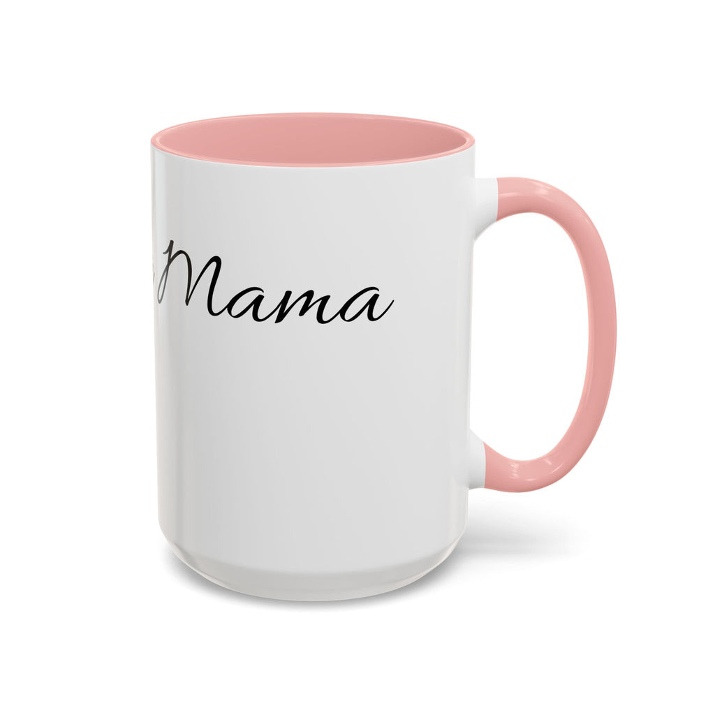 'Mahjong Mama' Coffee Mug – Elegant Script Accent Mug for Moms (11/15oz)