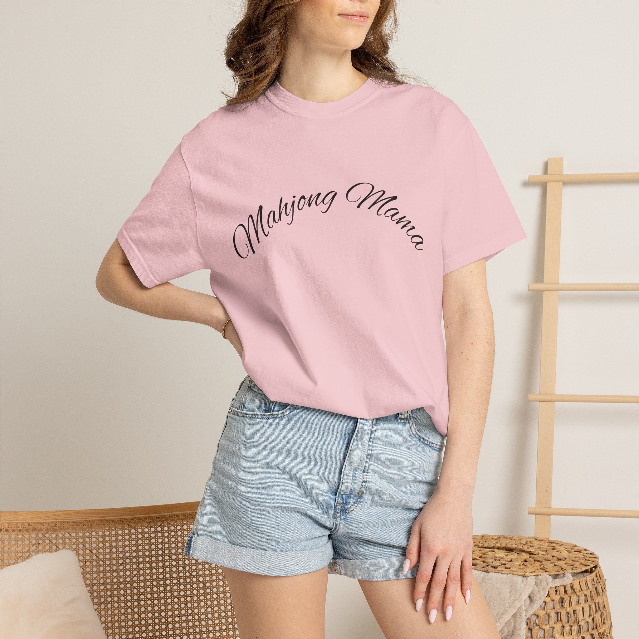 Mahjong Mama T-Shirt — Casual Women's Mahjong Tee, Perfect Gift for Mahjong Lovers