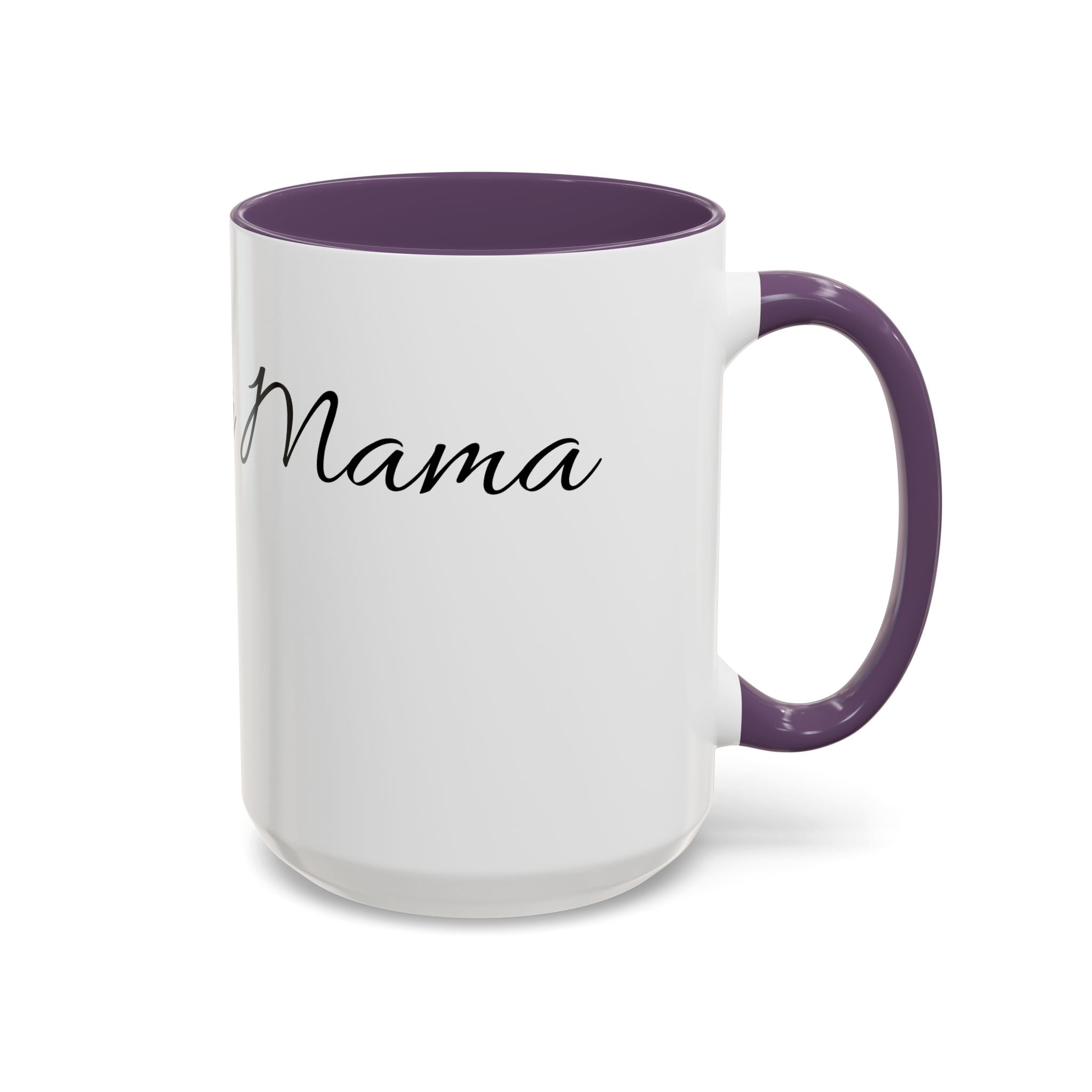 'Mahjong Mama' Coffee Mug – Elegant Script Accent Mug for Moms (11/15oz)