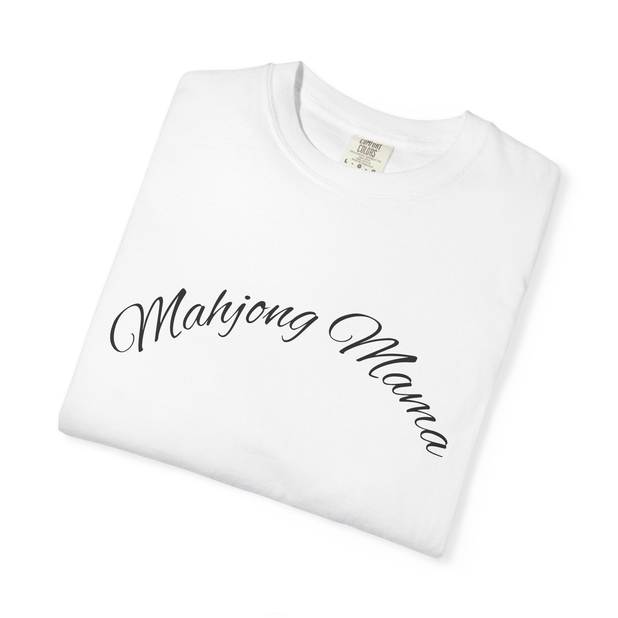 Mahjong Mama T-Shirt — Casual Women's Mahjong Tee, Perfect Gift for Mahjong Lovers