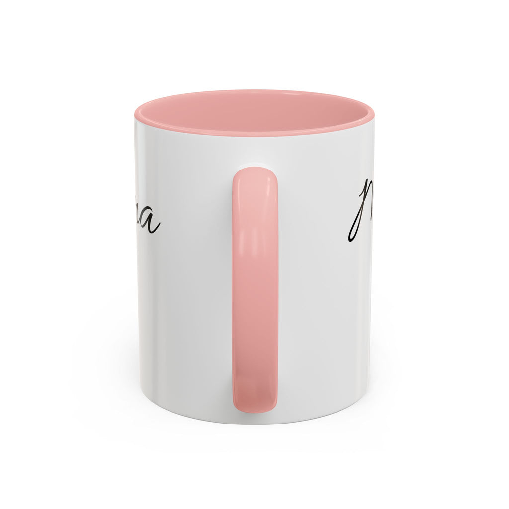 'Mahjong Mama' Coffee Mug – Elegant Script Accent Mug for Moms (11/15oz)