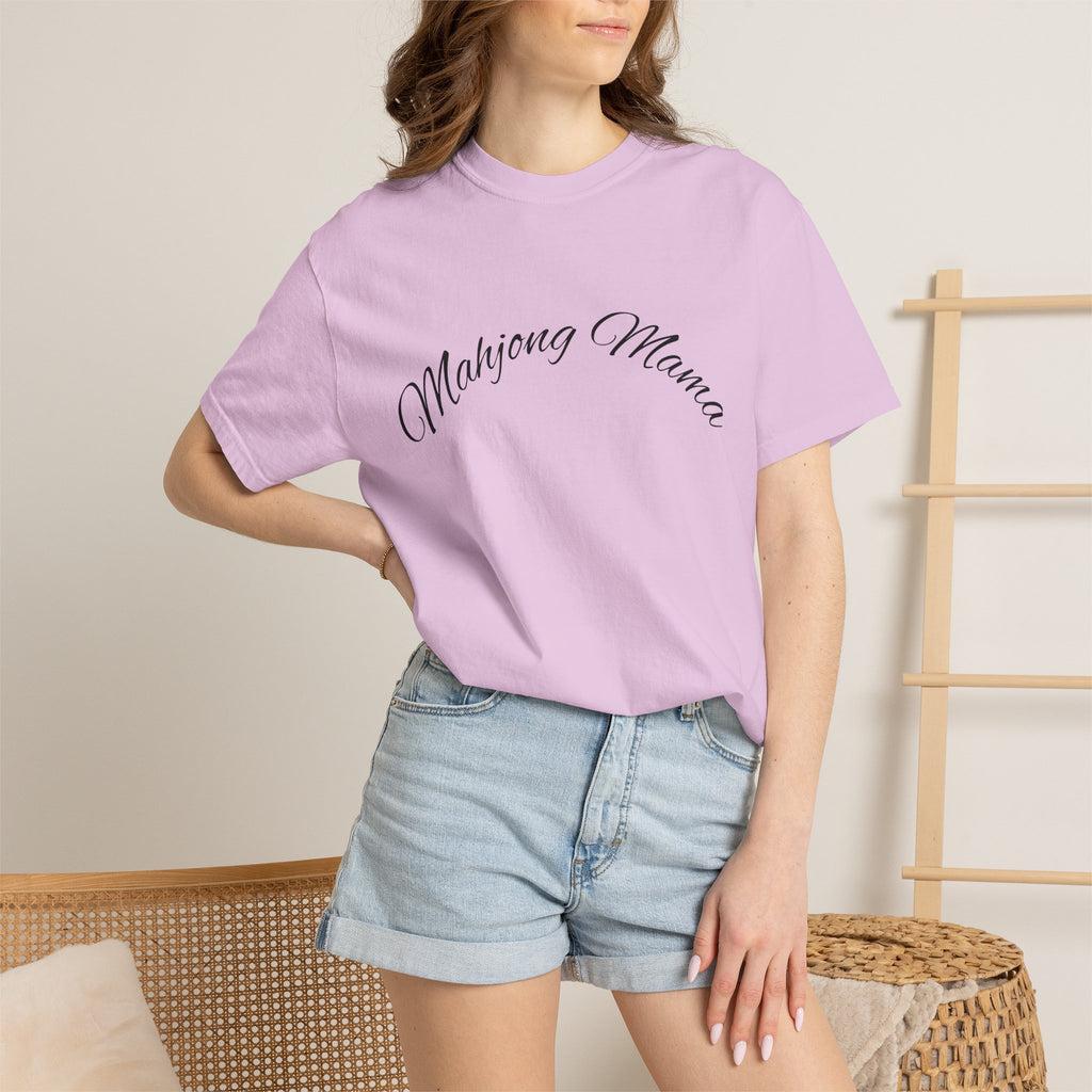 Mahjong Mama T-Shirt — Casual Women's Mahjong Tee, Perfect Gift for Mahjong Lovers